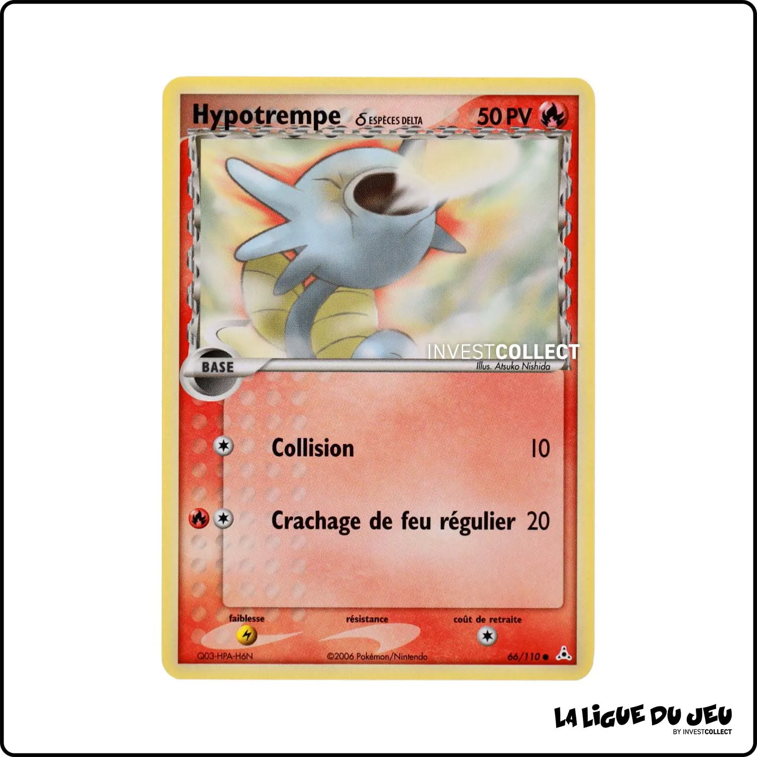 Commune - Pokemon - Fantômes Holon - Hypotrempe δ 66/110