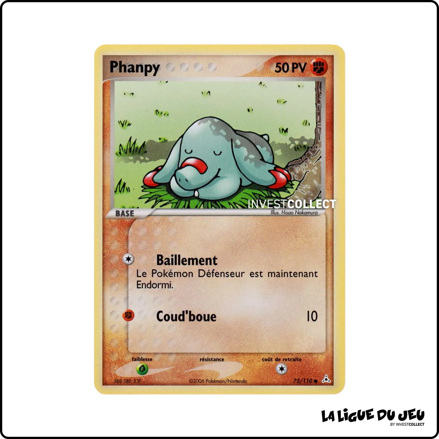 Commune - Pokemon - Fantômes Holon - Phanpy 75/110