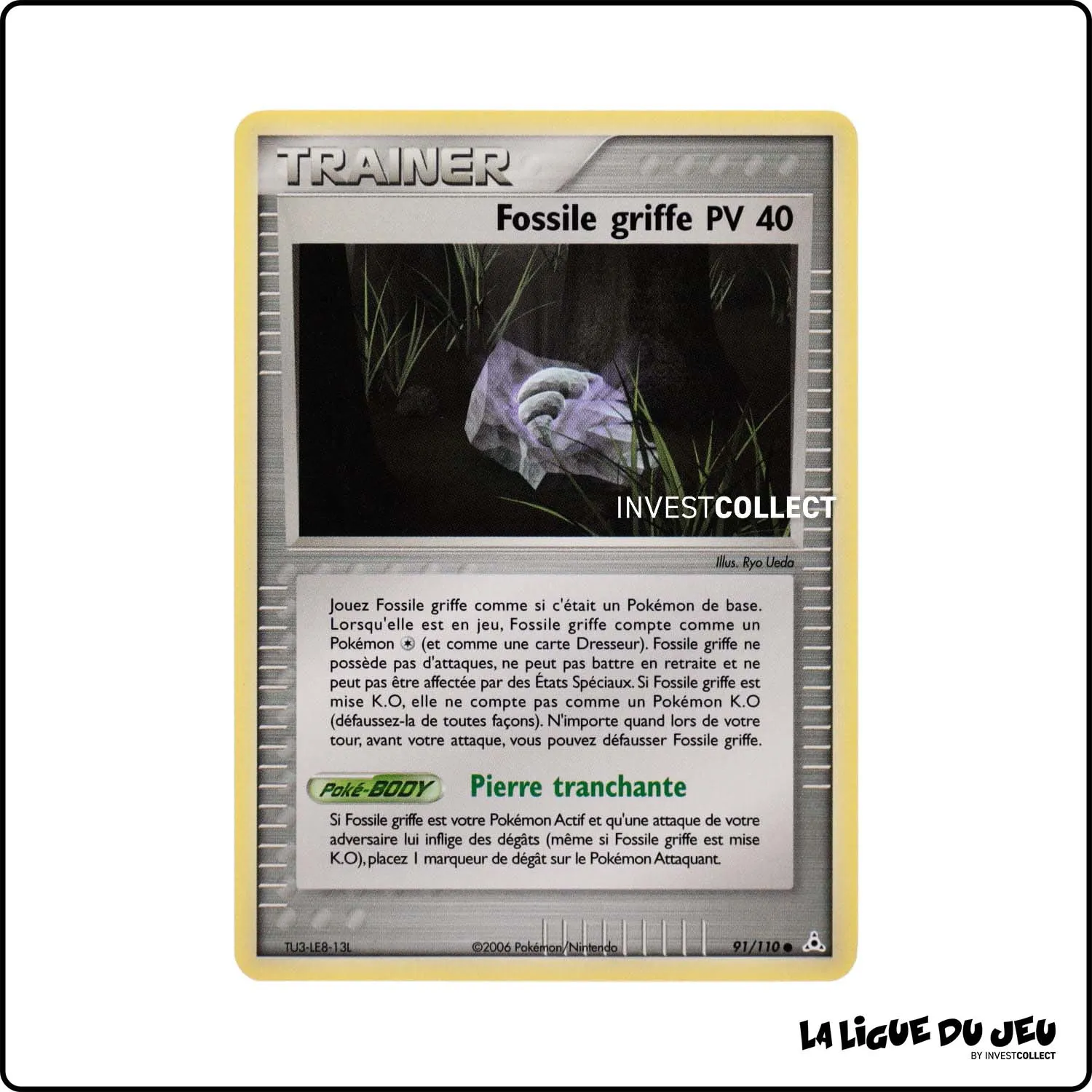 Commune - Pokemon - Fantômes Holon - Fossile griffe 91/110