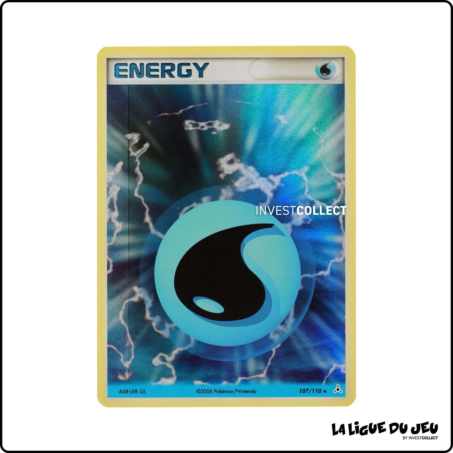 Holo - Pokemon - Fantômes Holon - Énergie Eau 107/110