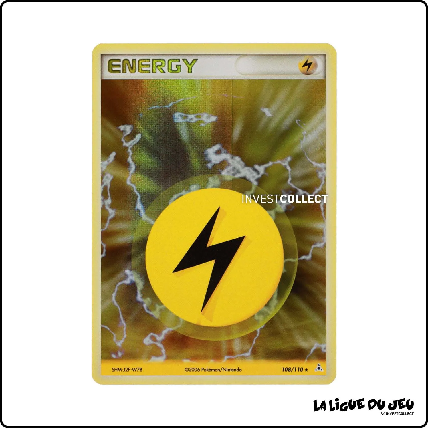 Holo - Pokemon - Fantômes Holon - Énergie Électrique 108/110