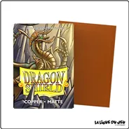 Sleeve - Dragon Shield - Protèges Cartes Mini - Format Japonais - Copper Mat - par 60