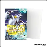 Sleeve - Dragon Shield - Protèges Cartes Mini - Format Japonais - White Mat - par 60