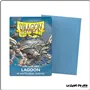 Sleeve - Dragon Shield - Protèges Cartes Mini Dual Matte - Format Japonais - Lagoon - par 60