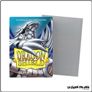 Sleeve - Dragon Shield - Protèges Cartes Mini - Format Japonais - Silver Mat - par 60