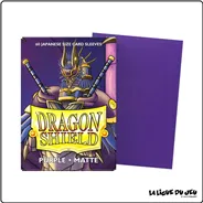 Sleeve - Dragon Shield - Protèges Cartes Mini - Format Japonais - Purple Mat - par 60