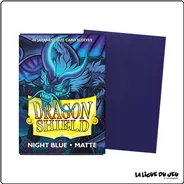 Sleeve - Dragon Shield - Protèges Cartes Mini - Format Japonais - Night Blue Mat - par 60