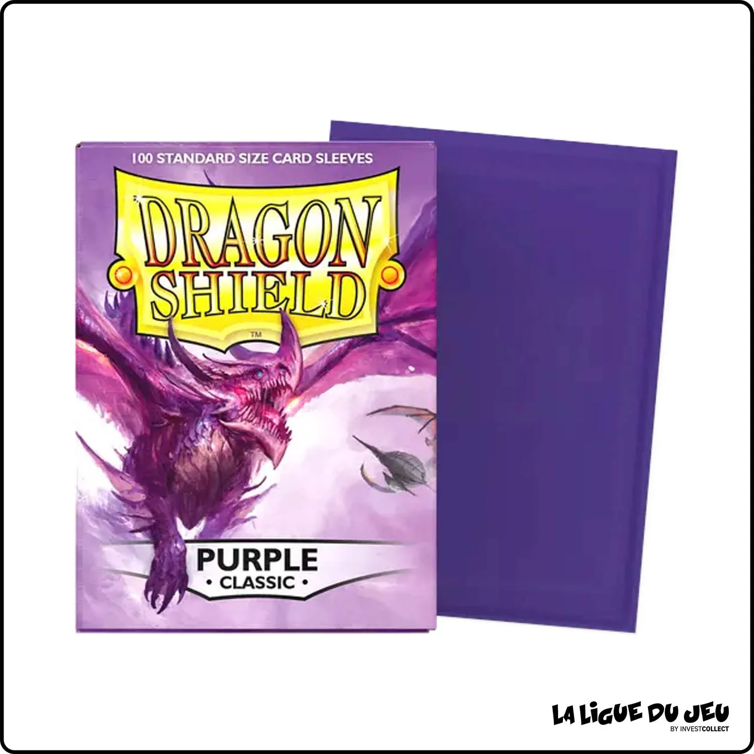 Sleeve - Dragon Shield - Protèges Cartes - Format Standard - Purple Classic - par 100