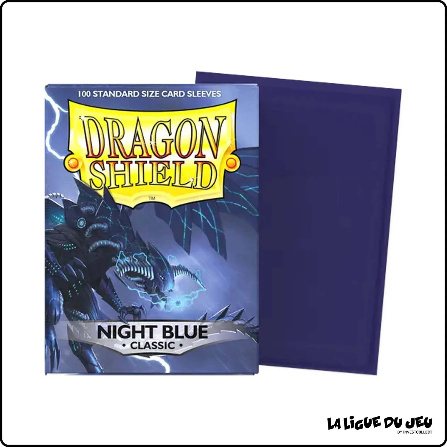 Sleeve - Dragon Shield - Protèges Cartes - Format Standard - Night Blue Classic - par 100