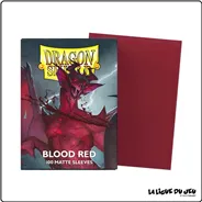 Sleeve - Dragon Shield - Protèges Cartes - Format Standard - Blood Red Mat - par 100