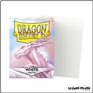 Sleeve - Dragon Shield - Protèges Cartes - Format Standard - White Mat - par 100