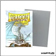 Sleeve - Dragon Shield - Protèges Cartes - Format Standard - Silver Mat - par 100