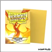 Sleeve - Dragon Shield - Protèges Cartes - Format Standard - Yellow Mat - par 100