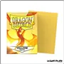 Sleeve - Dragon Shield - Protèges Cartes - Format Standard - Yellow Mat - par 100