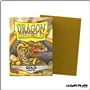 Sleeve - Dragon Shield - Protèges Cartes - Format Standard - Gold Mat - par 100