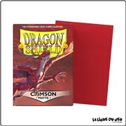 Sleeve - Dragon Shield - Protèges Cartes - Format Standard - Crimson Mat - par 100