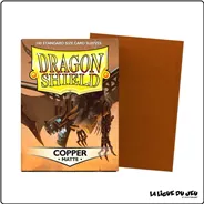 Sleeve - Dragon Shield - Protèges Cartes - Format Standard - Copper Mat - par 100