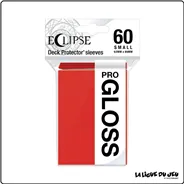 Sleeve - Ultra Pro - Eclipse - Protèges Cartes Small - Format Japonais - Rouge - par 60