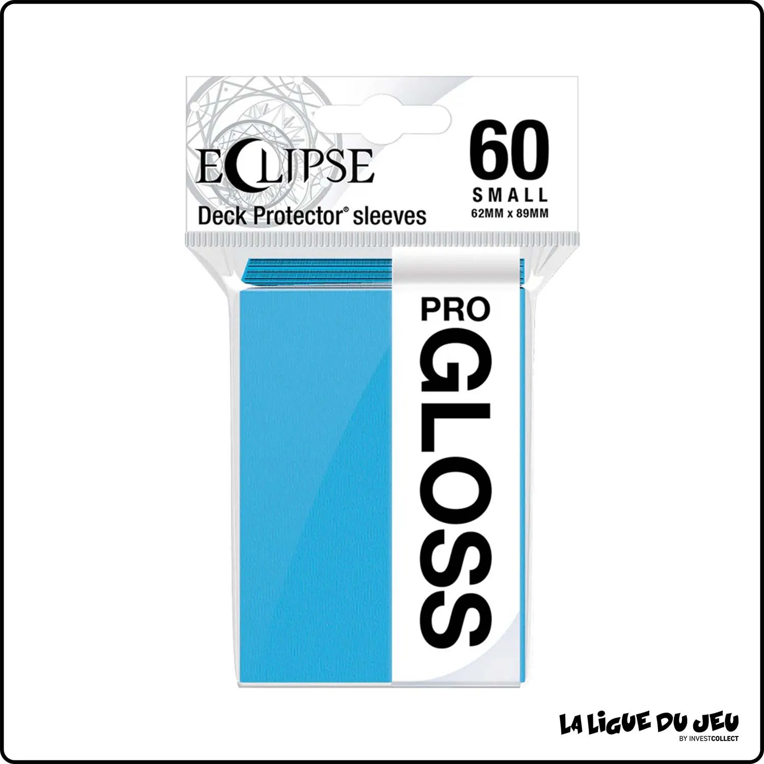 Sleeve - Ultra Pro - Eclipse - Protèges Cartes Small - Format Japonais - Bleu Ciel - par 60