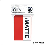 Sleeve - Ultra Pro - Eclipse - Protèges Cartes Small - Format Japonais - Rouge Matte - par 60