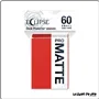 Sleeve - Ultra Pro - Eclipse - Protèges Cartes Small - Format Japonais - Rouge Matte - par 60