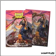 Sleeve - Dragon Shield - Protèges Cartes Mini - Format Japonais Art - Valentine Dragon 2023 - par 60