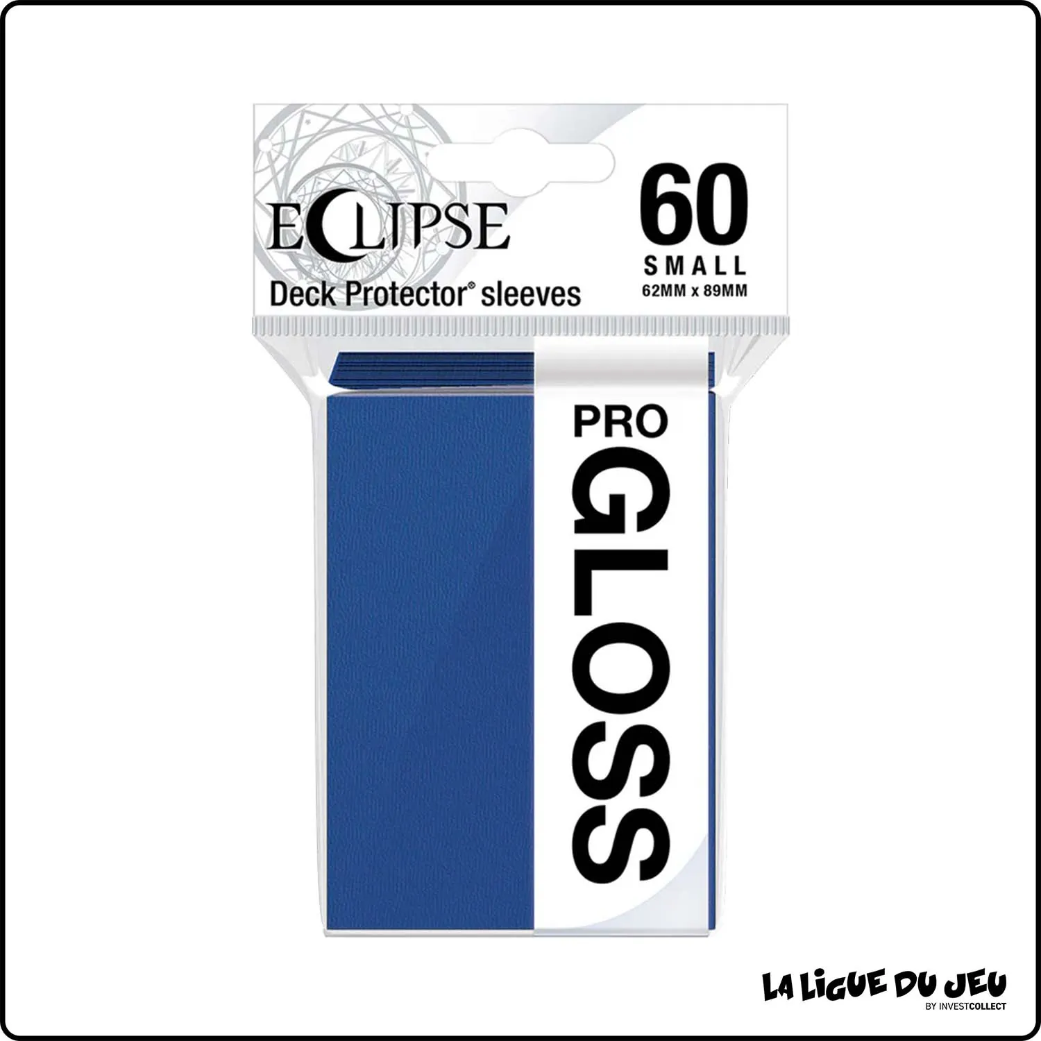 Sleeve - Ultra Pro - Eclipse - Protèges Cartes Small - Format Japonais - Bleu Pacifique - par 60