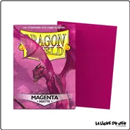 Sleeve - Dragon Shield - Protèges Cartes - Format Standard - Magenta Mat - par 100