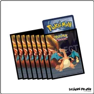 Sleeve - Pokemon - Ultra PRO - Protèges Cartes - Format Standard - Scorching Summit - Dracaufeu - par 65