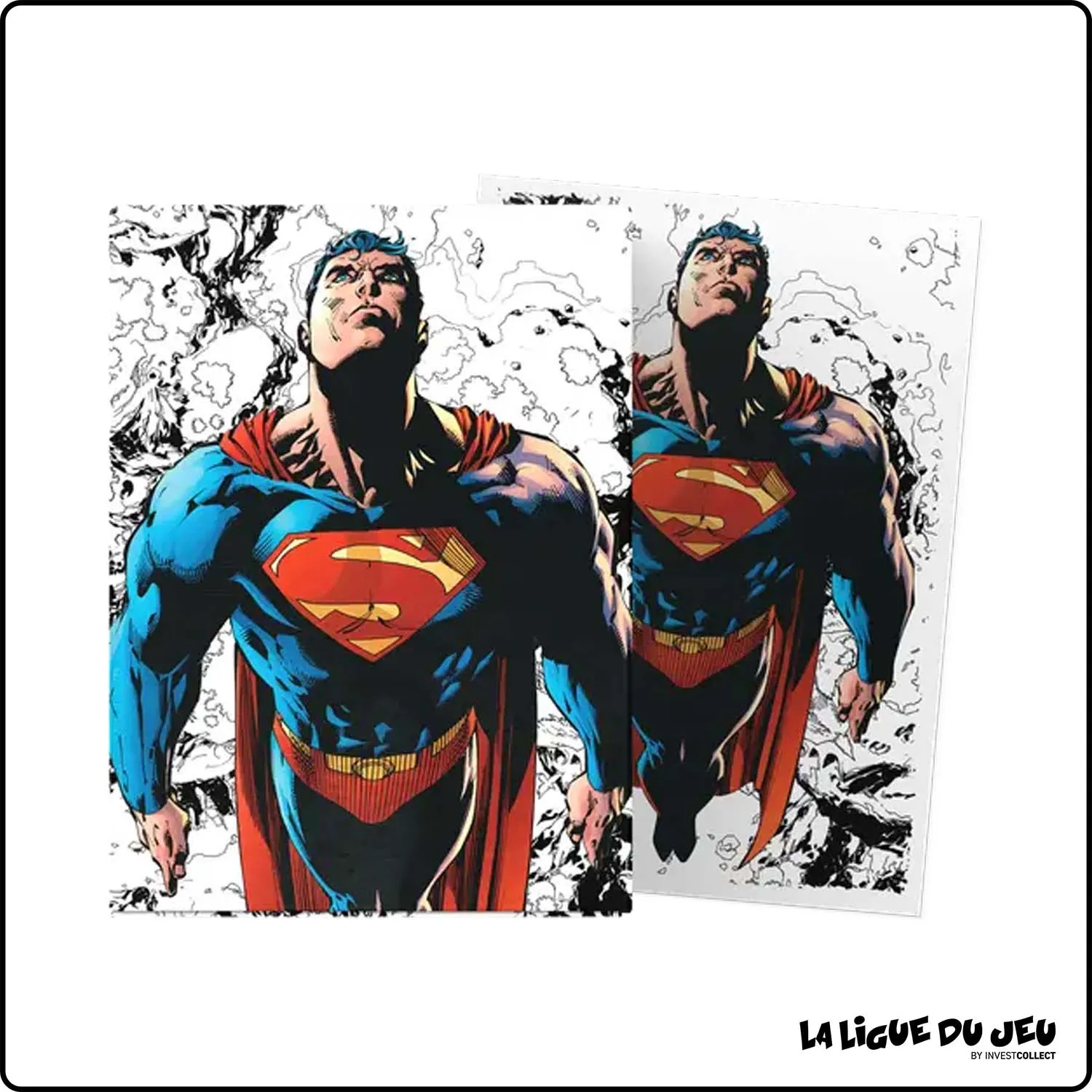 Sleeve - Dragon Shield - Protèges Cartes - Format Standard Art - Superman Coloré - par 100