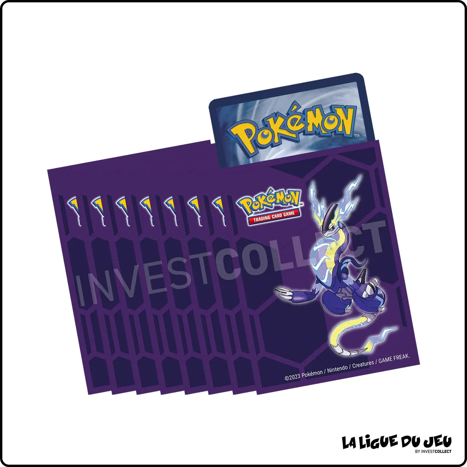 Sleeve - Pokemon - Ultra PRO - Protèges Cartes - Format Standard - Miraidon - par 65