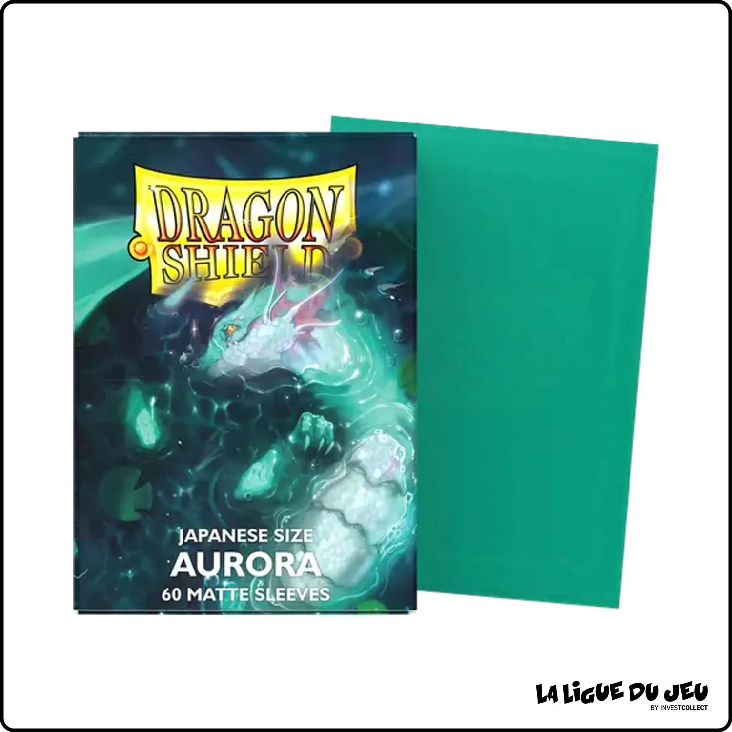 Sleeve - Dragon Shield - Protèges Cartes Mini - Format Japonais - Aurora Mat - par 60