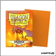 Sleeve - Dragon Shield - Protèges Cartes - Format Standard - Orange Mat - par 100