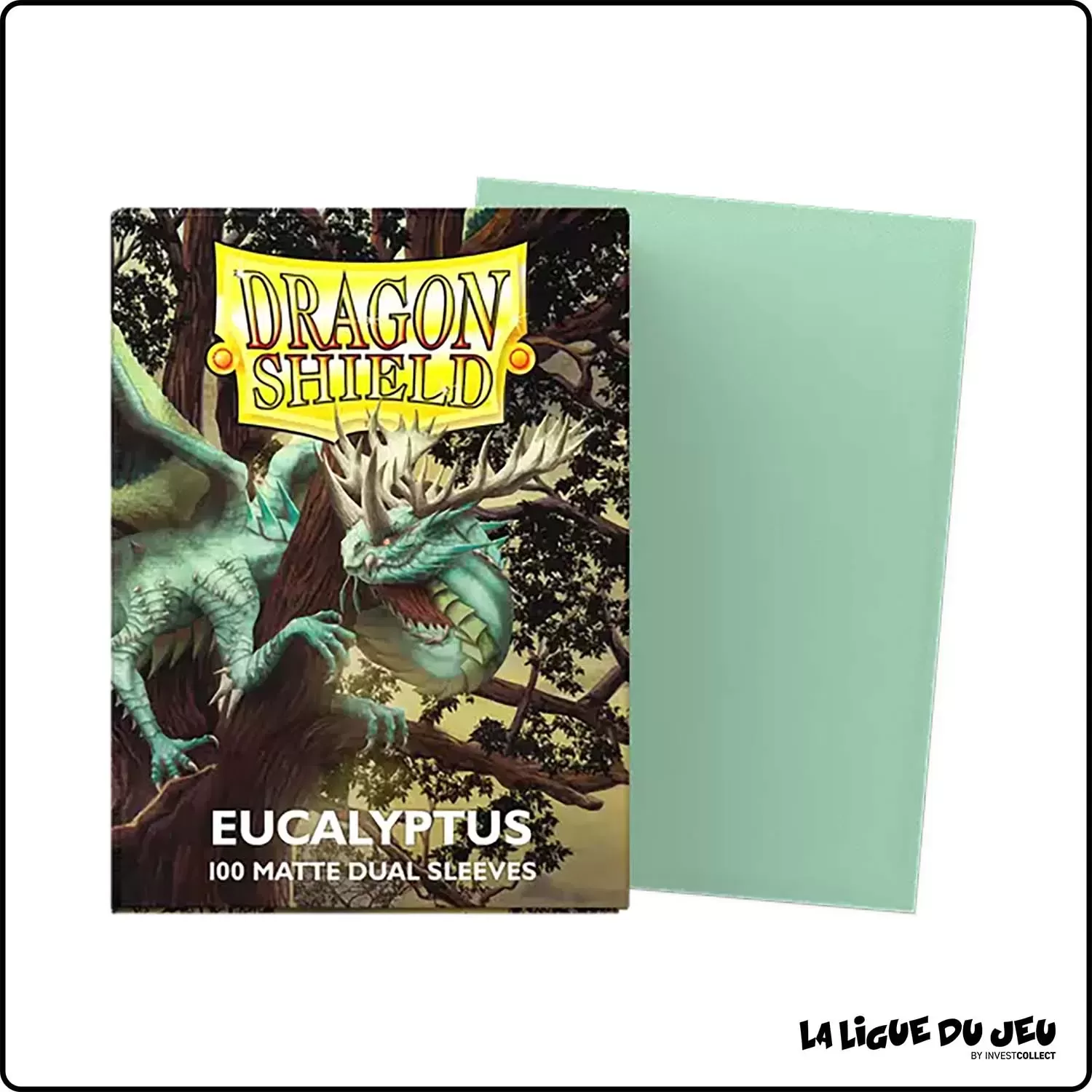 Sleeve - Dragon Shield - Format Standard - Dual Matte - Eucalyptus - Par 100