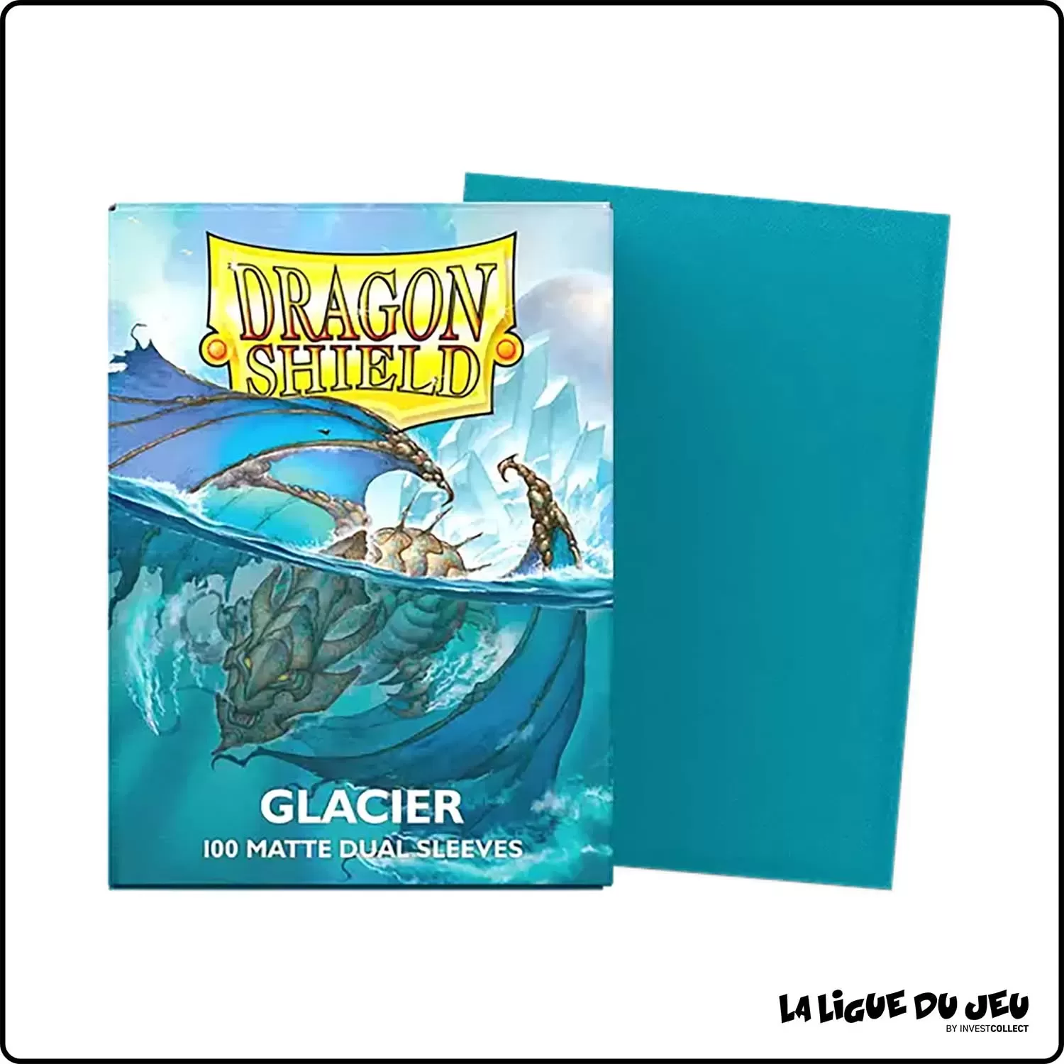 Sleeve - Dragon Shield - Format Standard - Dual Matte - Glacier - Par 100