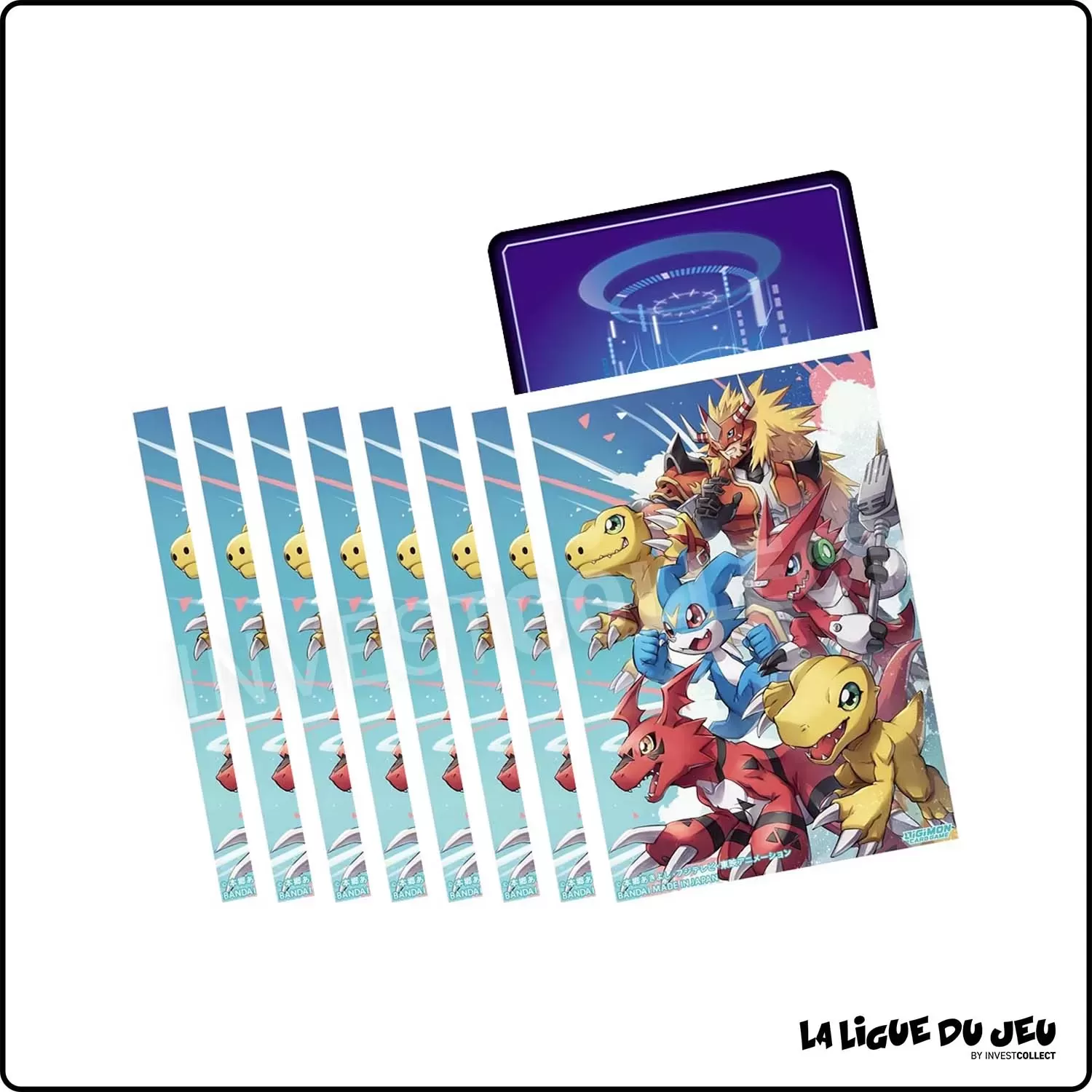 Sleeve - Digimon - Gloss - Tamer's Evolution Box 2 - PB06 - Par 55