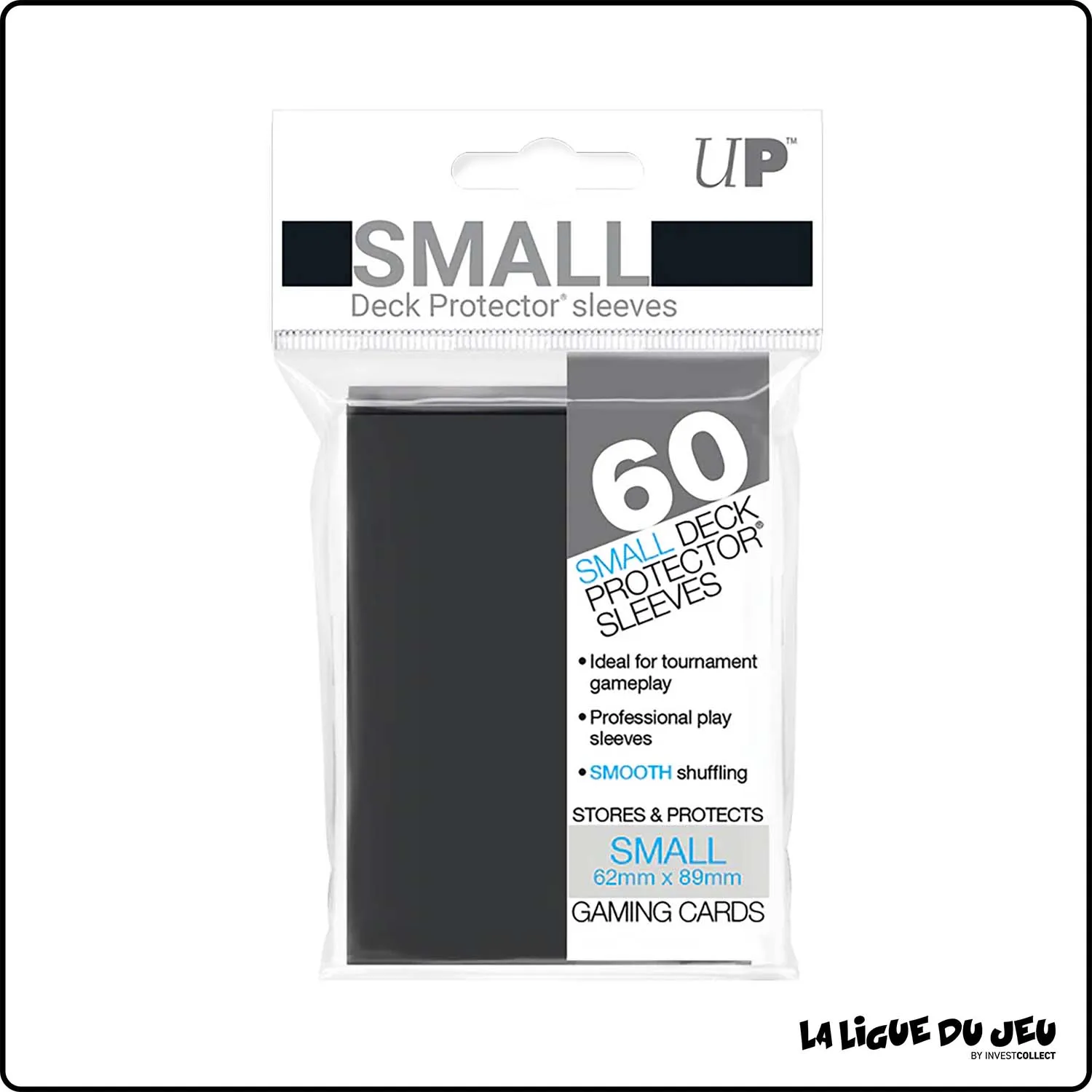 Sleeve - Ultra Pro - Format Mini Japonais - Gloss - Noir - Par 60