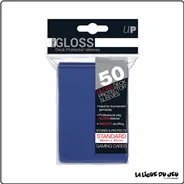 Sleeve - Ultra Pro - Format Standard - Gloss - Bleu Foncé - Par 50