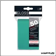 Sleeve - Ultra Pro - Format Standard - Gloss - Aqua - Par 50