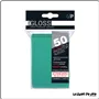 Sleeve - Ultra Pro - Format Standard - Gloss - Aqua - Par 50