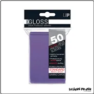 Sleeve - Ultra Pro - Format Standard - Gloss - Violet - Par 50