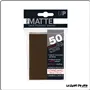 Sleeve - Ultra Pro - Format Standard - Matte - Marron - Par 50