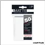 Sleeve - Ultra Pro - Format Standard - Matte - Blanc - Par 50