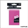 Sleeve - Ultra Pro - Format Standard - Matte - Rose - Par 50