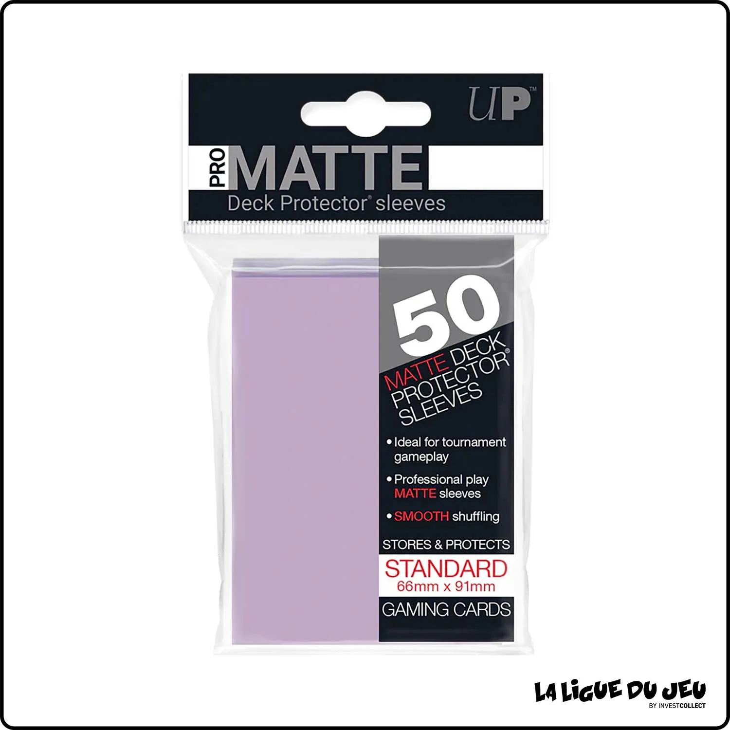 Sleeve - Ultra Pro - Format Standard - Matte - Lilac - Par 50