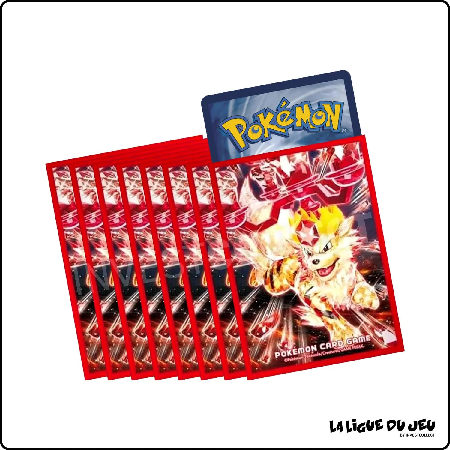 Sleeve - Pokemon - Pokemon Center - Arcanin Téracristal - Par 64