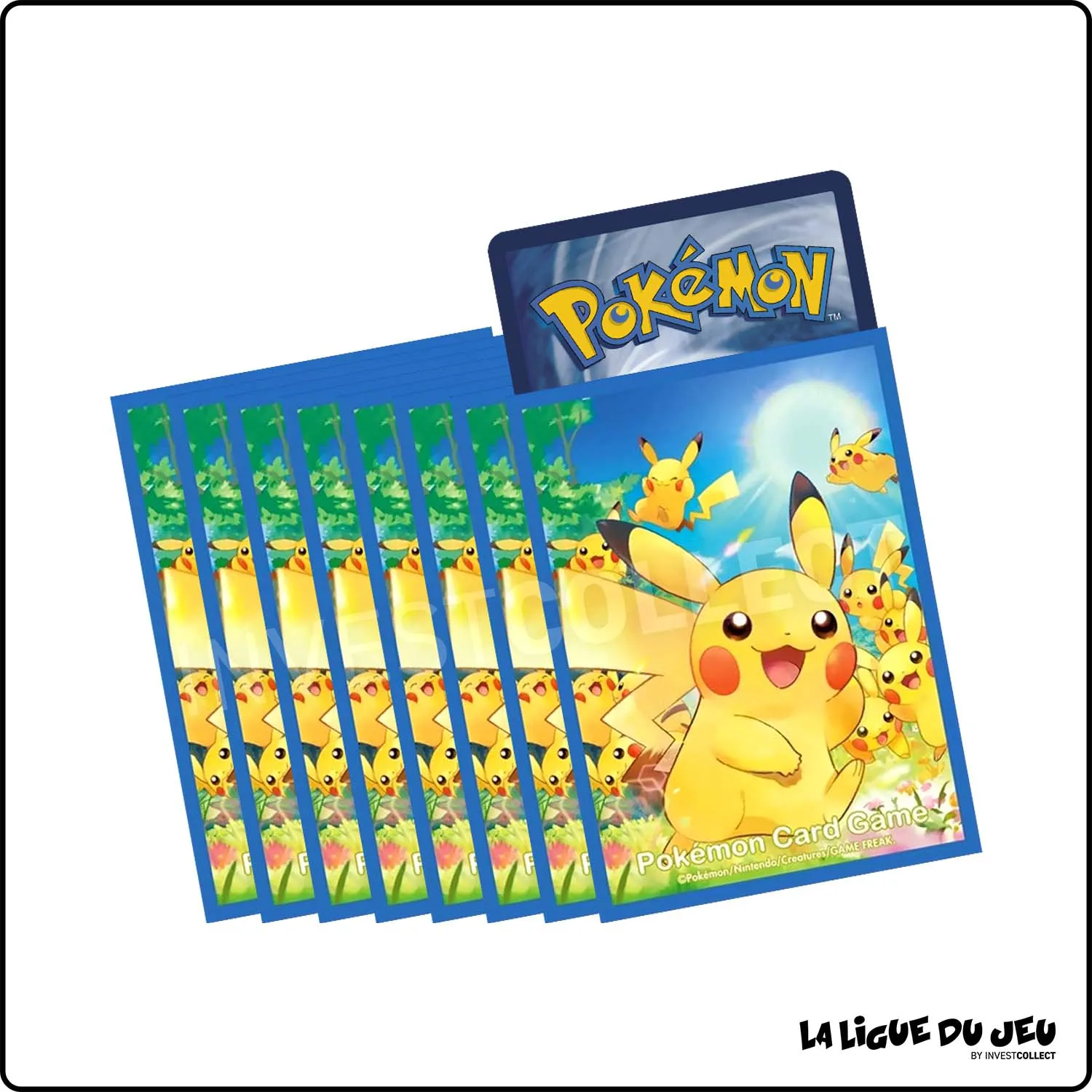 Sleeve - Pokemon - Pokemon Center - Rassemblement de Pikachu - Par 64