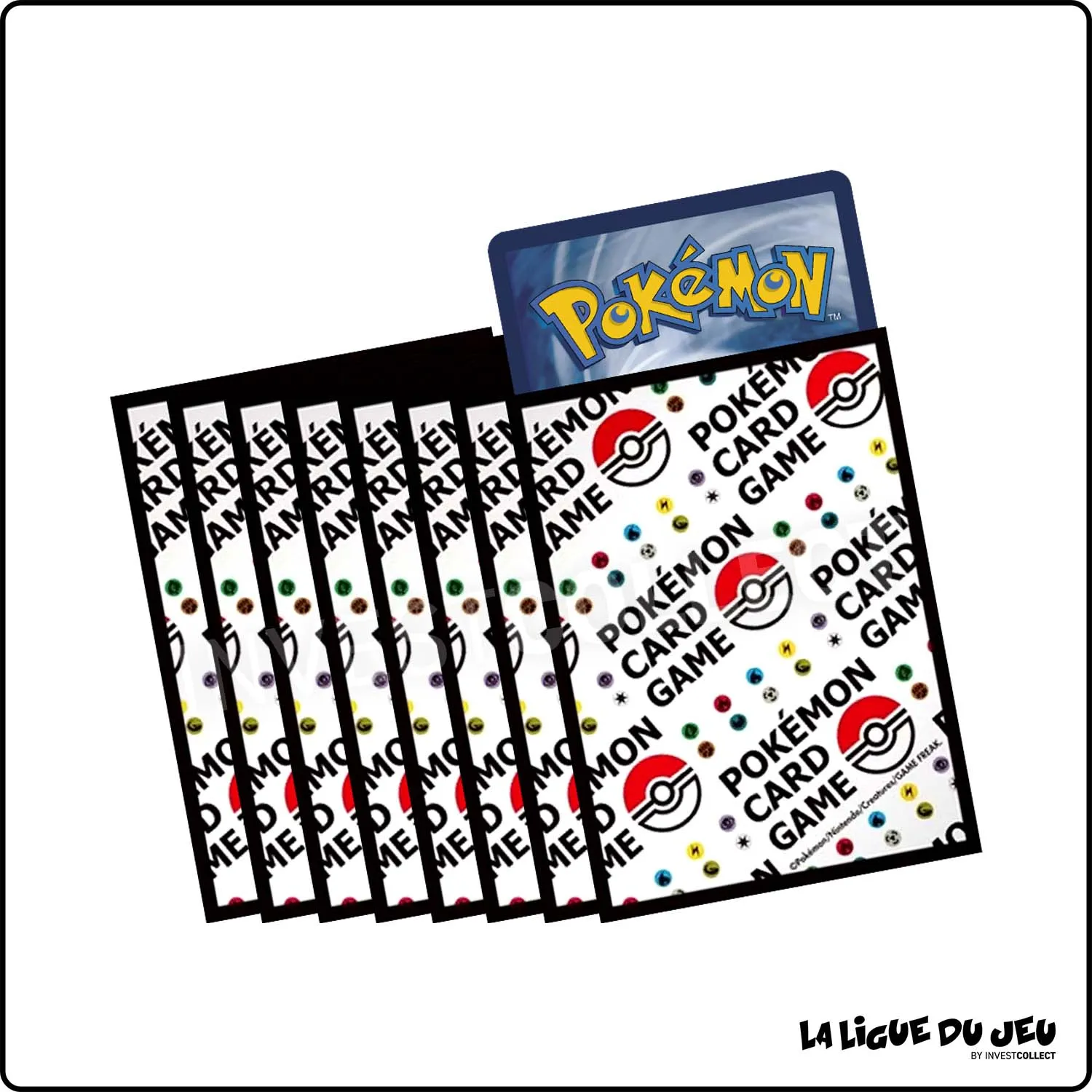 Sleeve - Pokemon - Pokemon Center - Poké Ball et Énergies - Par 64