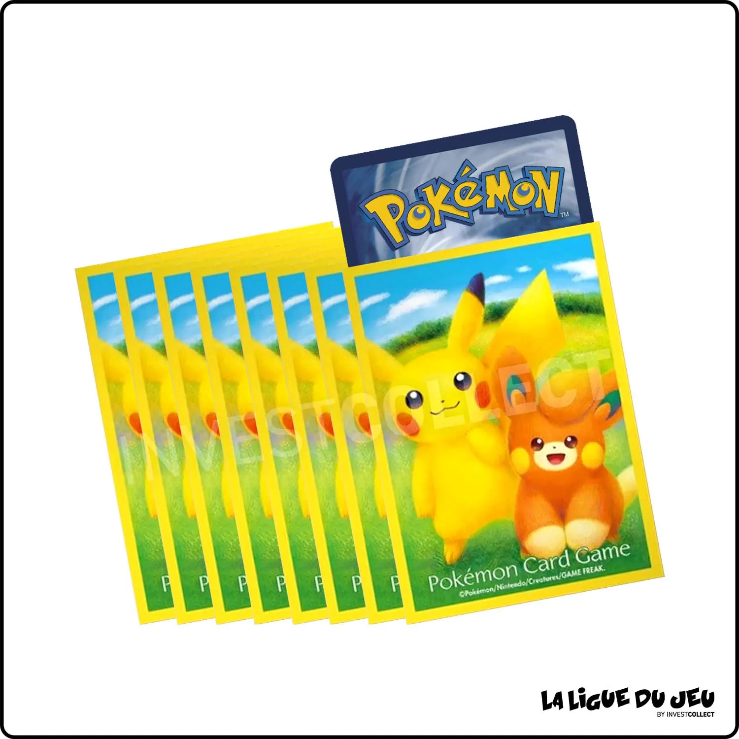 Sleeve - Pokemon - Pokemon Center - Pikachu & Pohm - Par 64