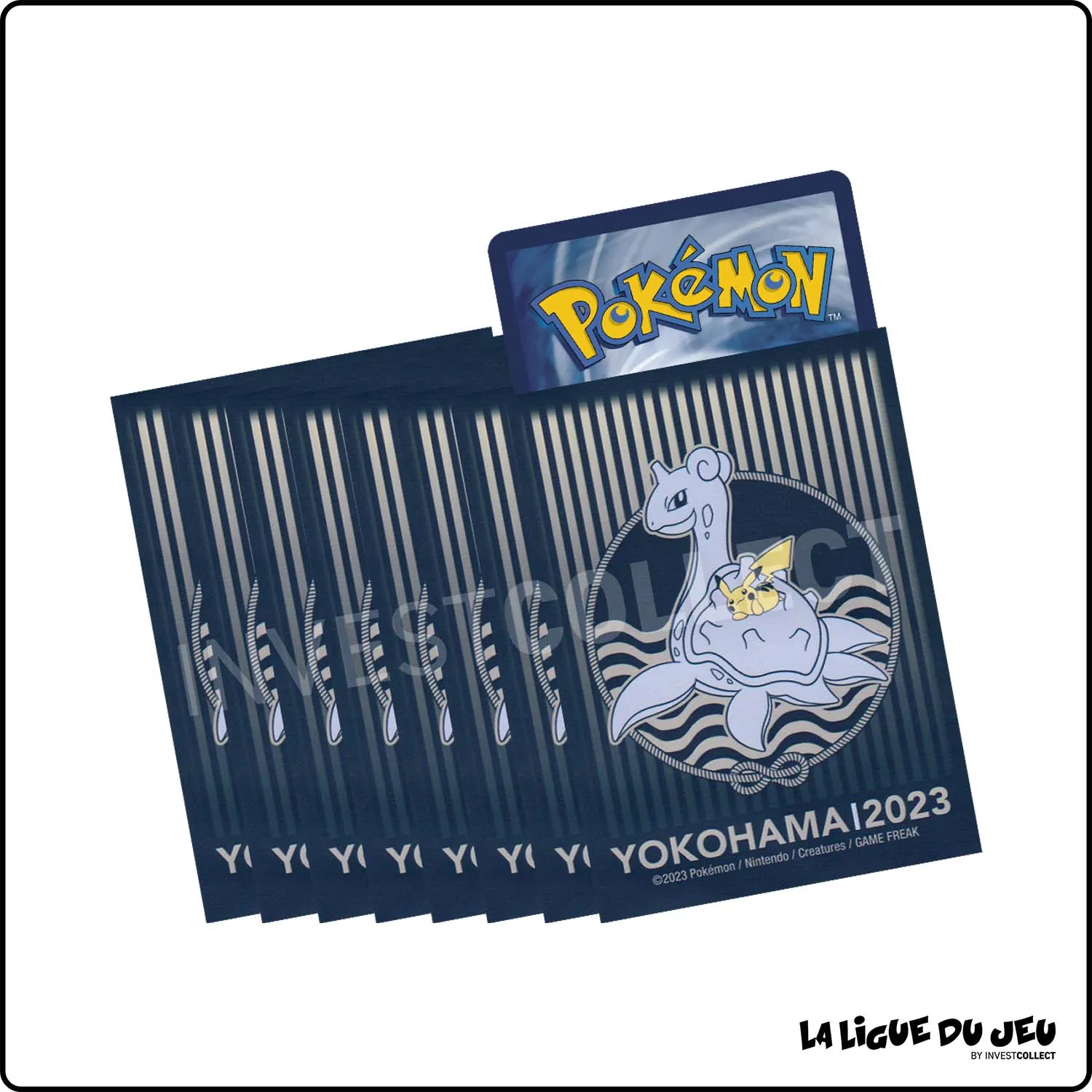 Sleeve - Pokemon - World Championships Yokohama 2023 - Lokhlass & Pikachu - Par 64